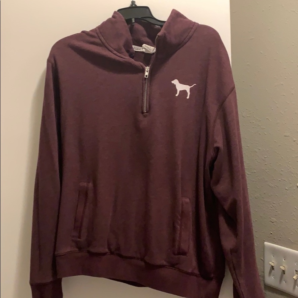 Pink hoodie